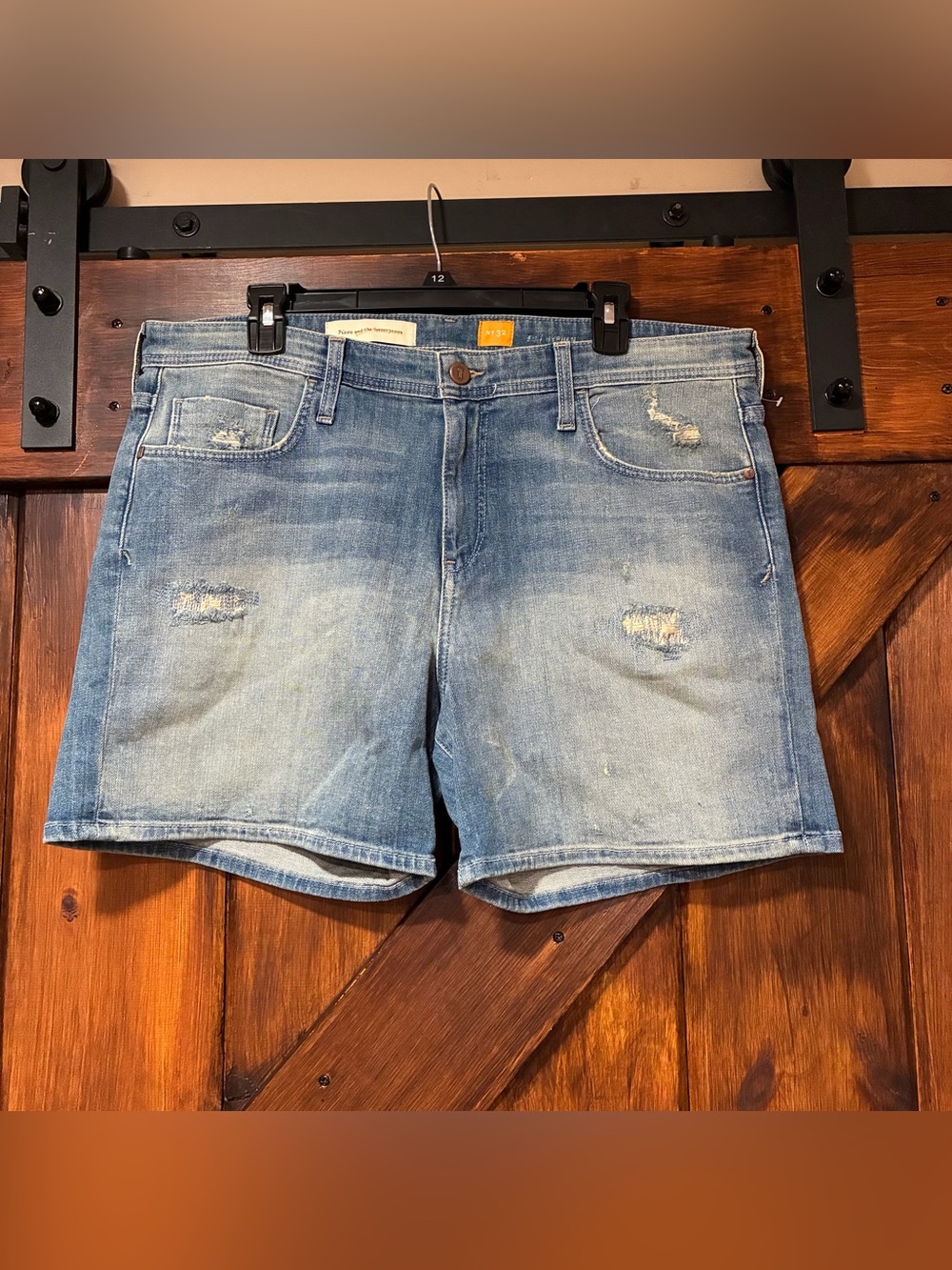 Pilcro and the Letterpress Jean Shorts